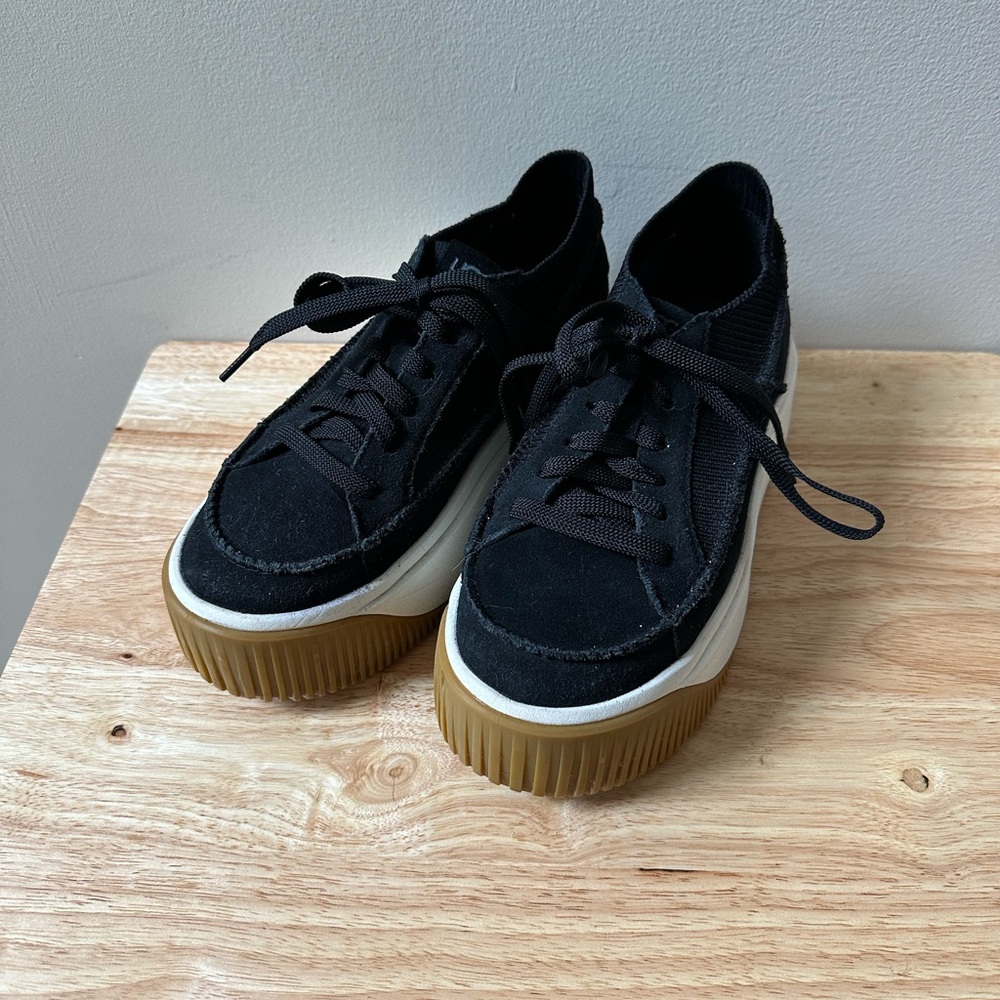 Ugg Platform Black Sneakers Shoes 7